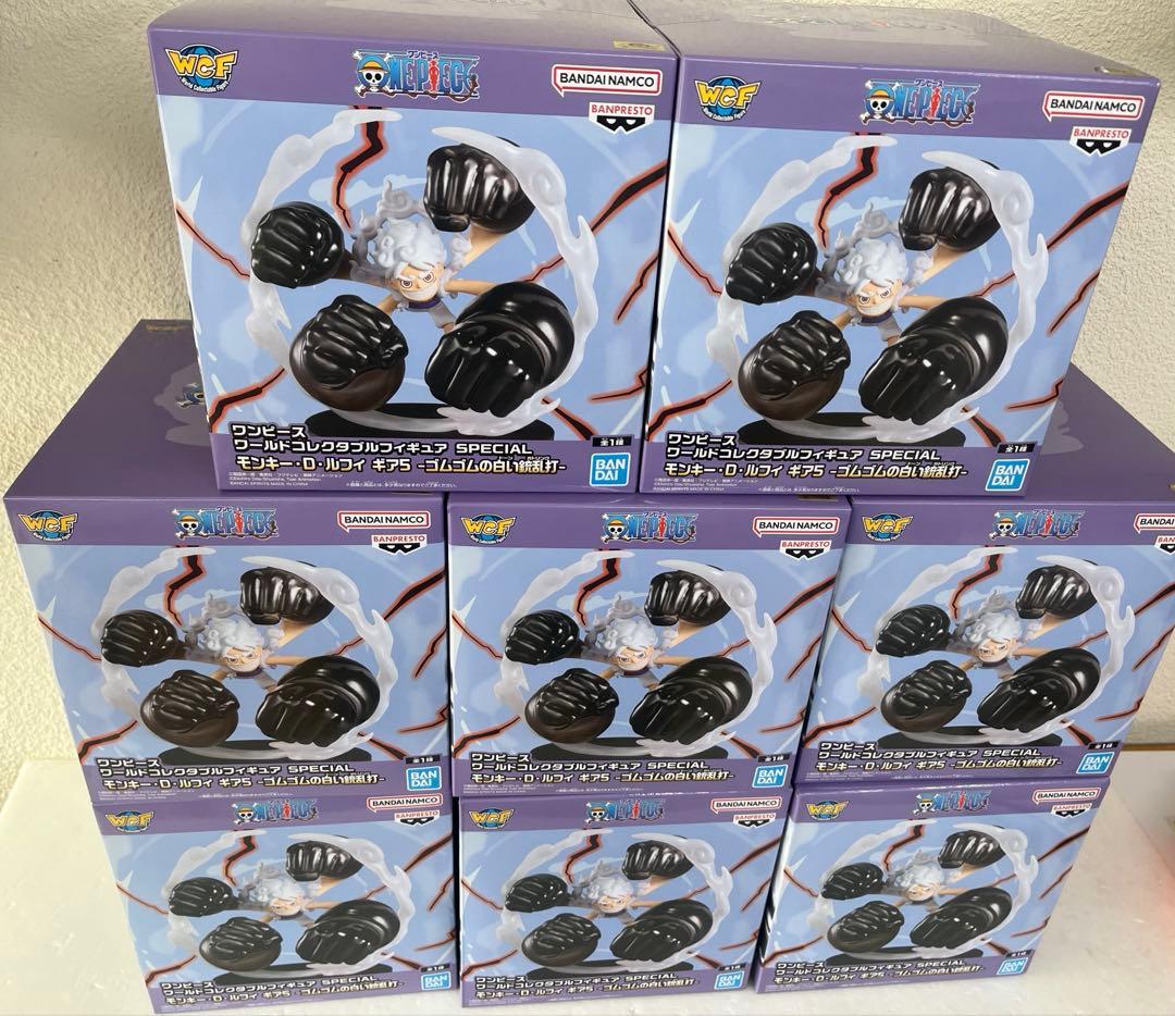 ★ワンピース ワーコレ SPECIAL ルフィ ゴムゴムの白い銃乱打 8個