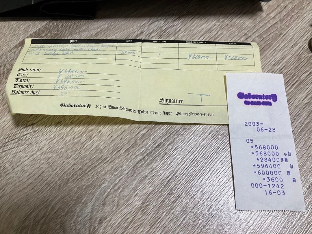 センスメンさん専用 03年 初期マリア ガボール ウォレット チェーン