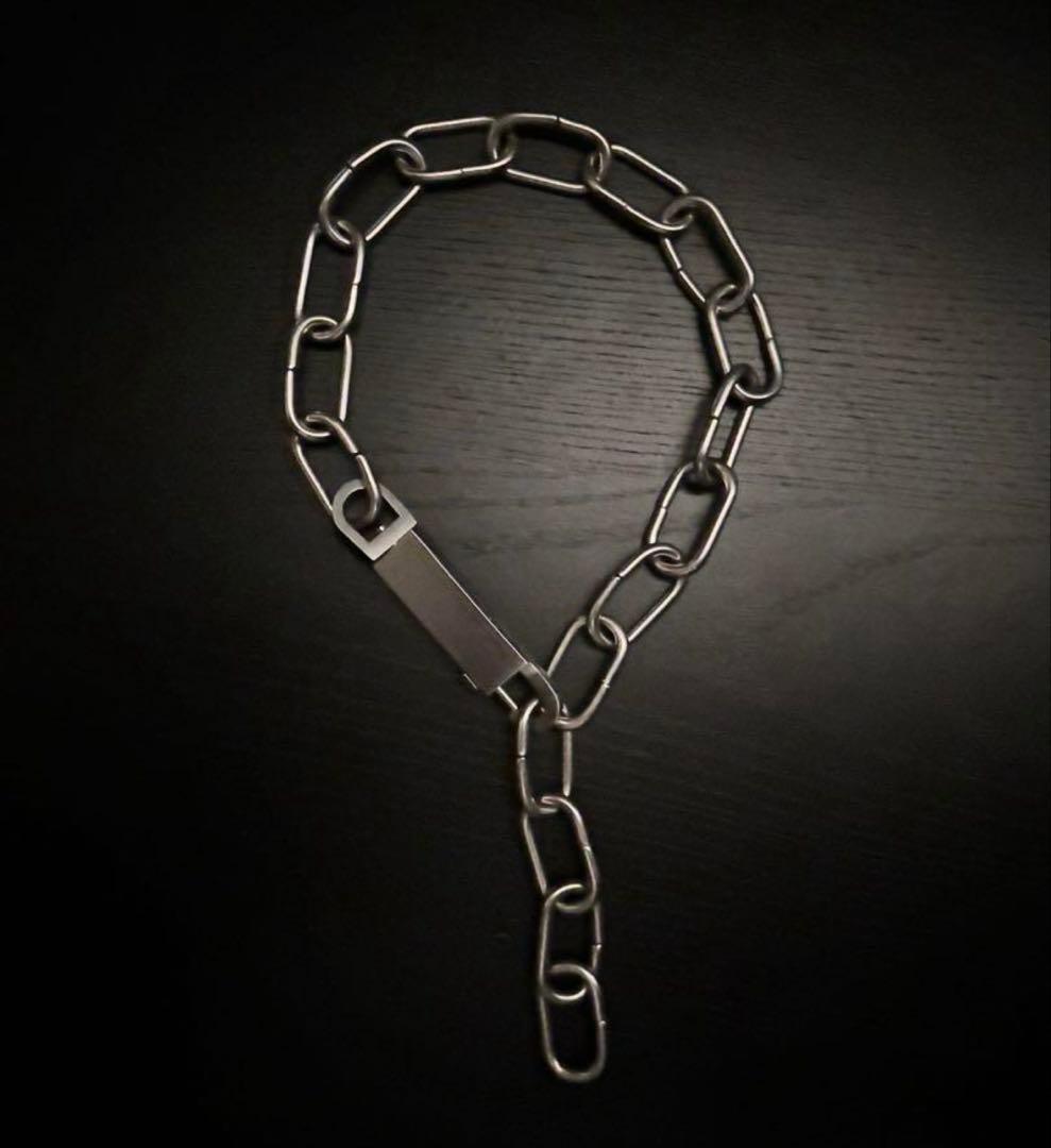 rickowens似チョーカー、ネックレス、ウォレットチェーン