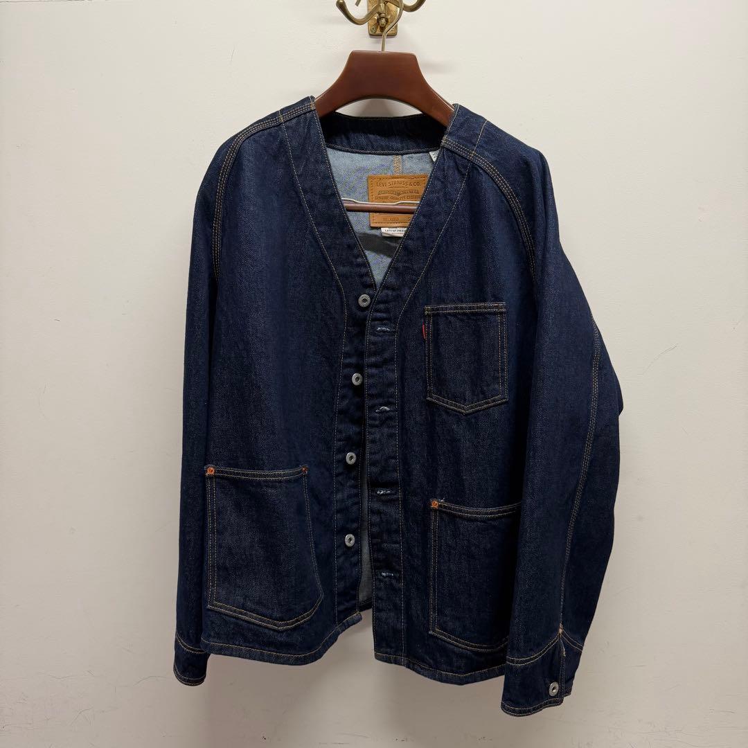 【美品】Levi’s Premium A7139 デニムカーディガン M 即発送