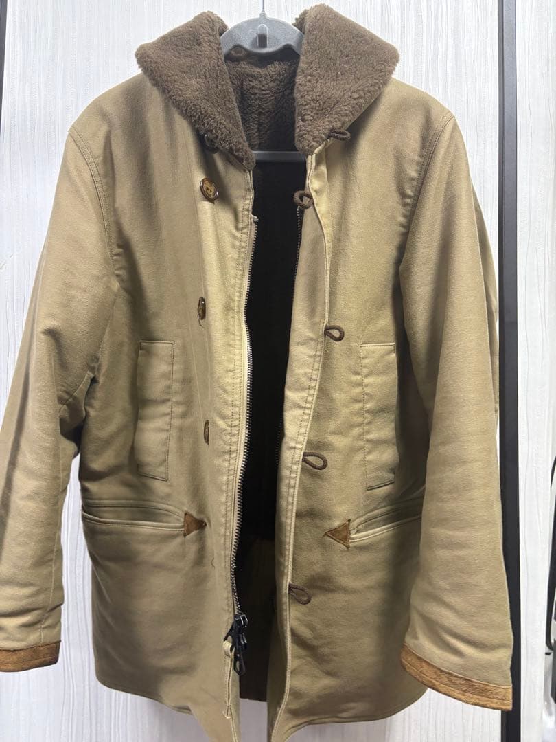 uncrowd ORIGINAL JEEP COAT カーキ