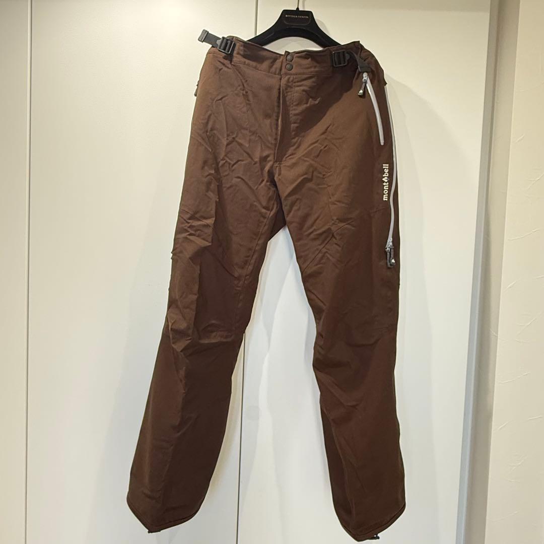 【美品】mont-bell/モンベル ドライテック インシュレーテッドパンツ L