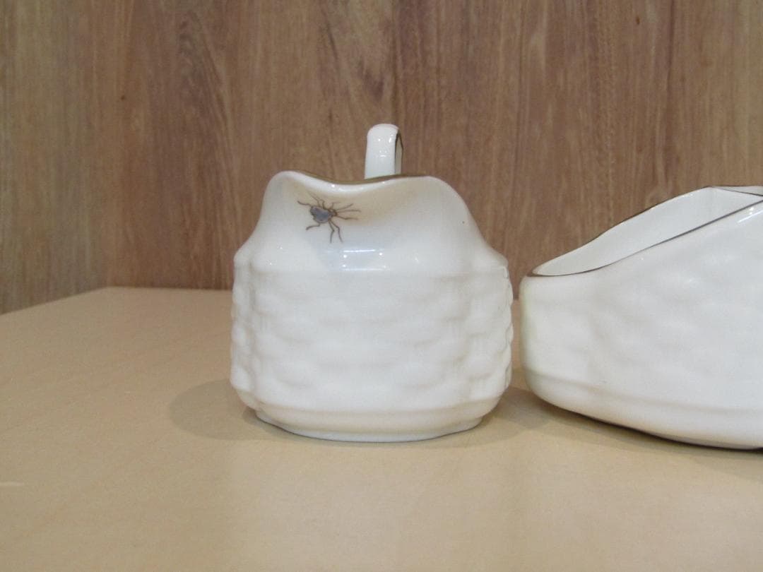 イギリス　コールポート　アンティーク　ストロベリーバスケット