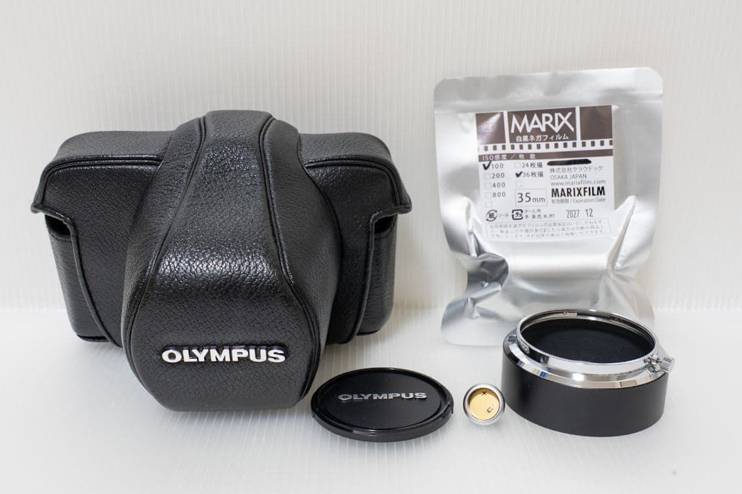 【撮影可・作例有・美品】OLYMPUS OM-1 50mm f1.4 付属品多数