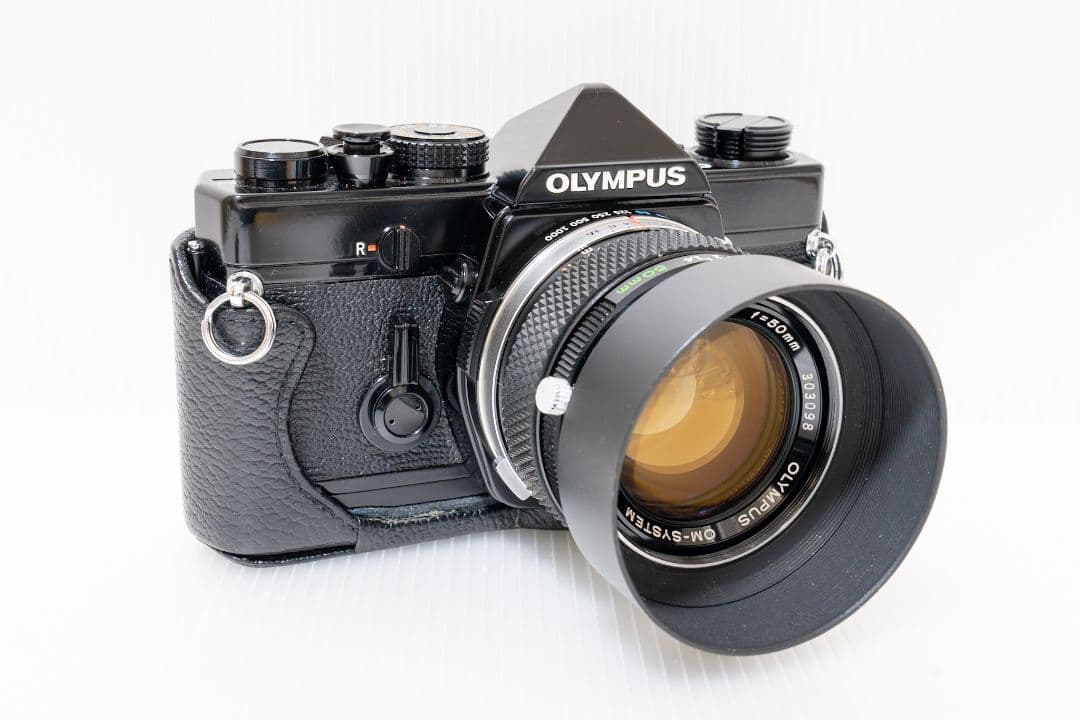 【撮影可・作例有・美品】OLYMPUS OM-1 50mm f1.4 付属品多数