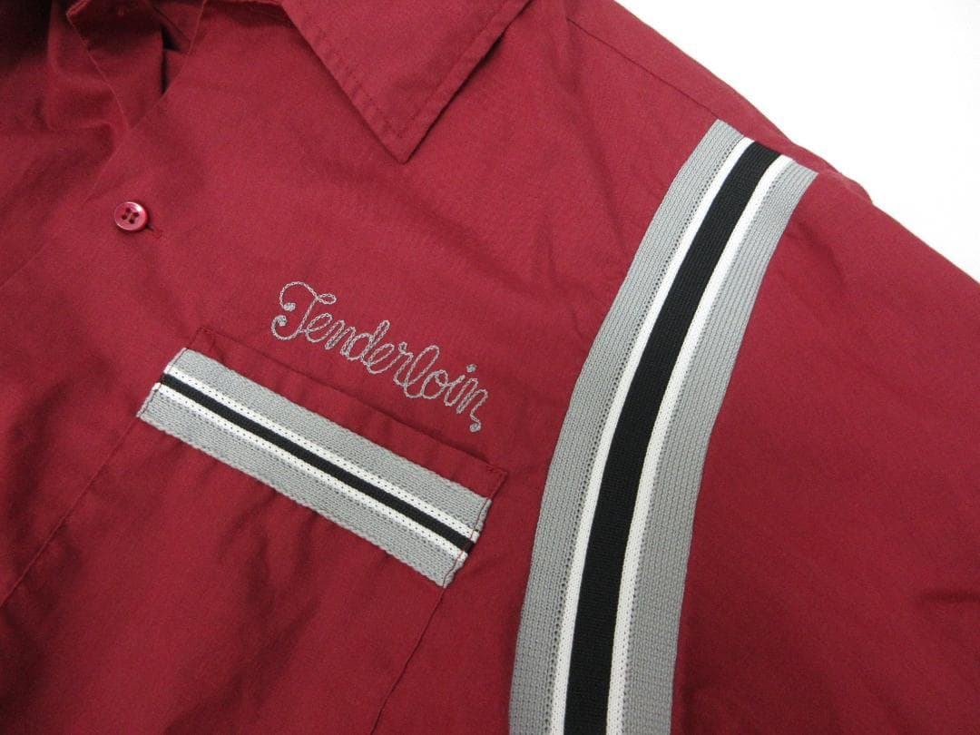 TENDERLOIN テンダーロイン ボーリングシャツ Ｓ 半袖（107）a