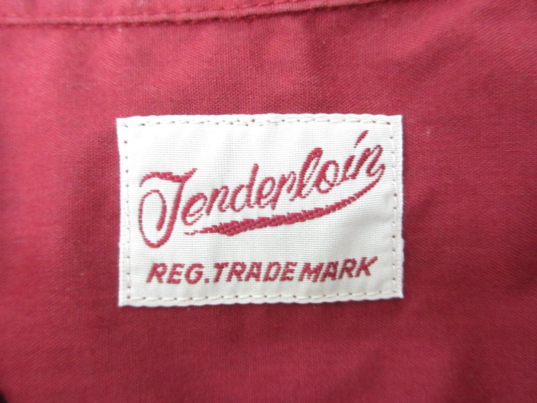 TENDERLOIN テンダーロイン ボーリングシャツ Ｓ 半袖（107）a