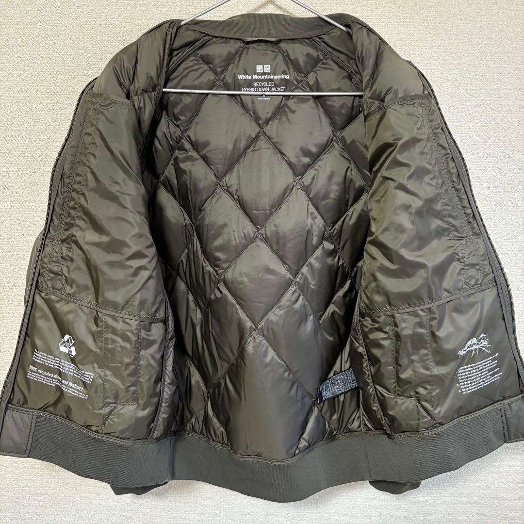 White Mountaineering リサイクルハイブリッドダウンジャケット