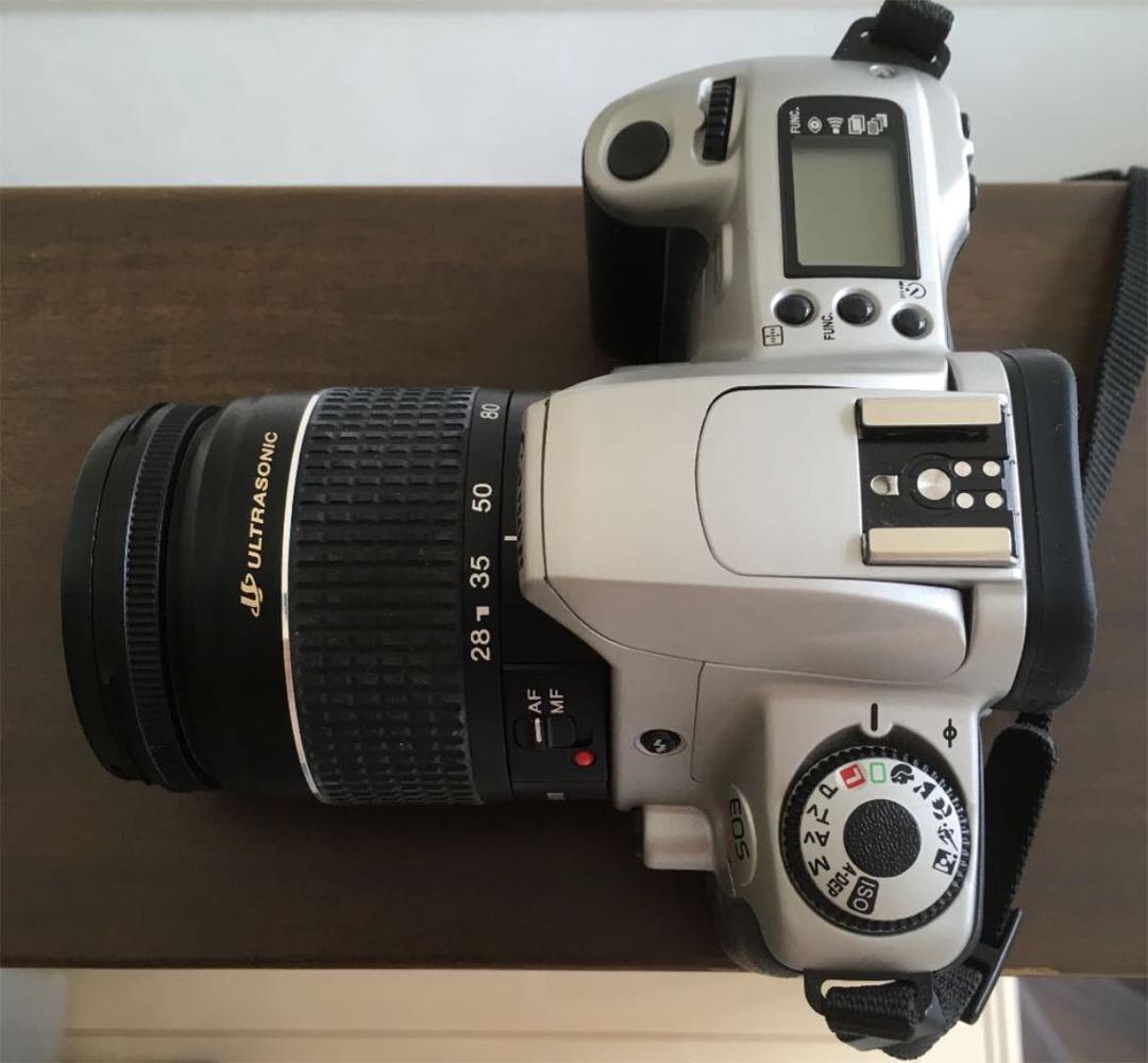 Canon キヤノン EOS KISS Ⅲ フイルムカメラ バッグ・レンズ2本付