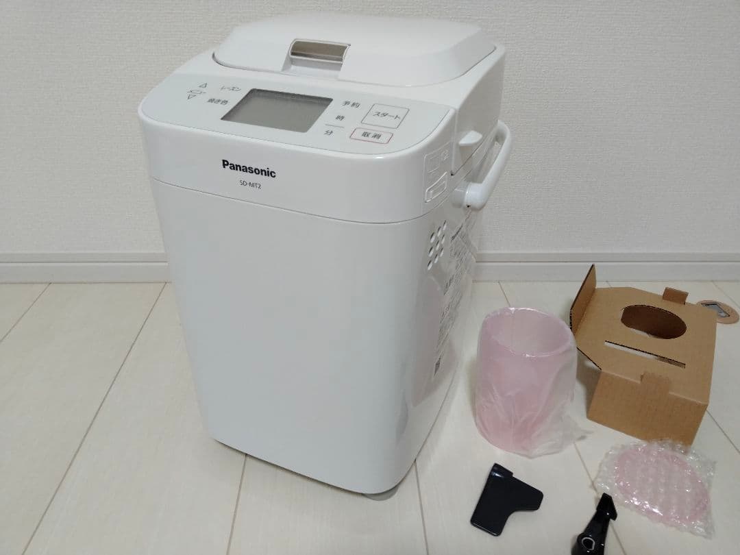 【美品】Panasonic SD-MT2-W ホームベーカリー