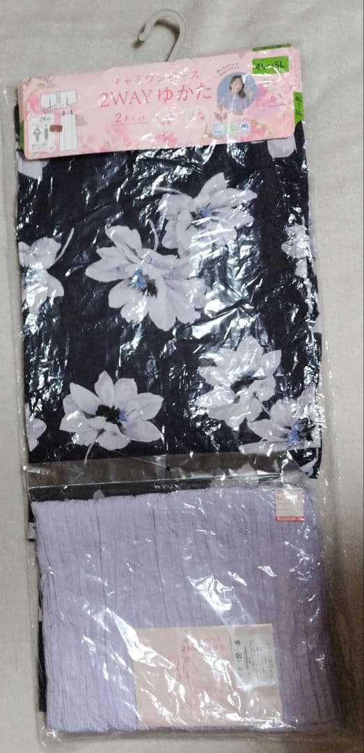 ひな ひなさん HINA しまむら 浴衣 ゆかた 4L〜6L