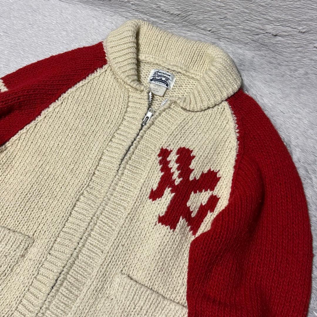 American Pastimesアメリカンパスタイム　カウチンセーター　USA