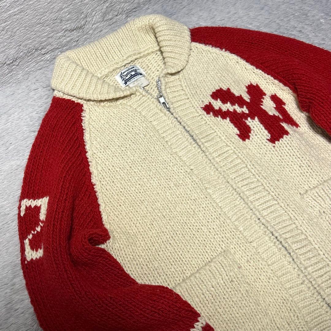 American Pastimesアメリカンパスタイム　カウチンセーター　USA