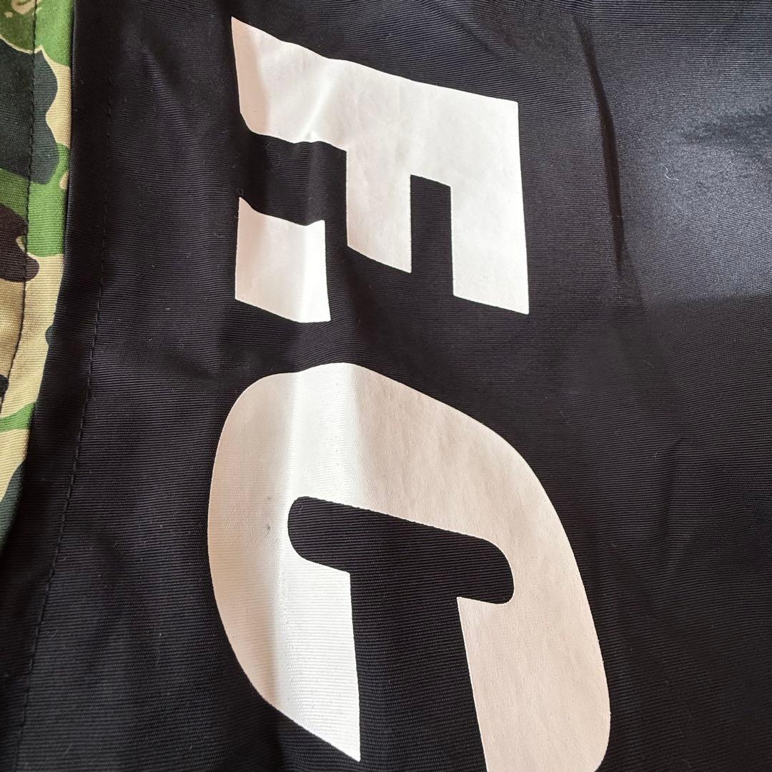 【XL】FCRB × A BATHING APE カモフラ ナイロンジャケット