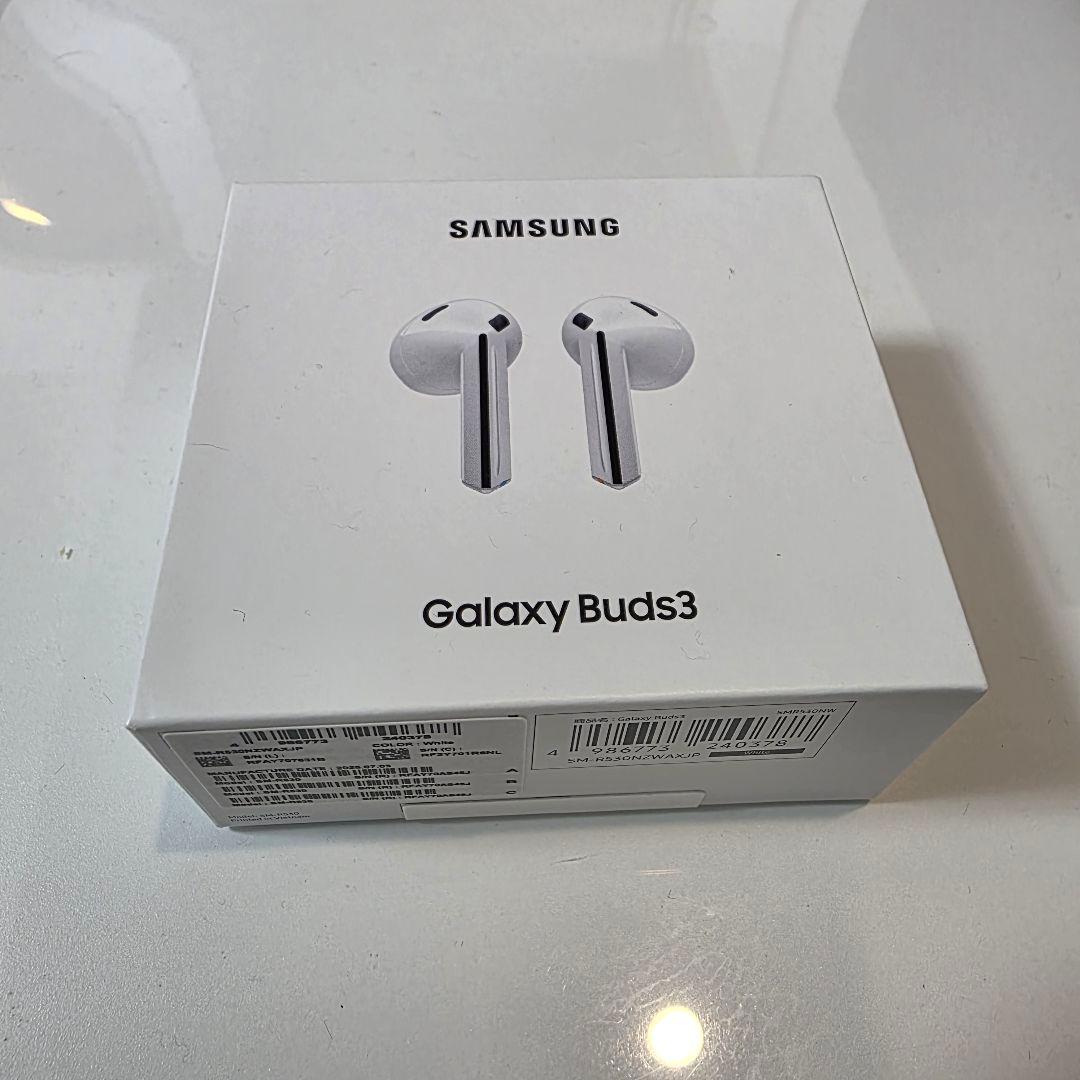 SAMSUNG Galaxy Buds3 ホワイト