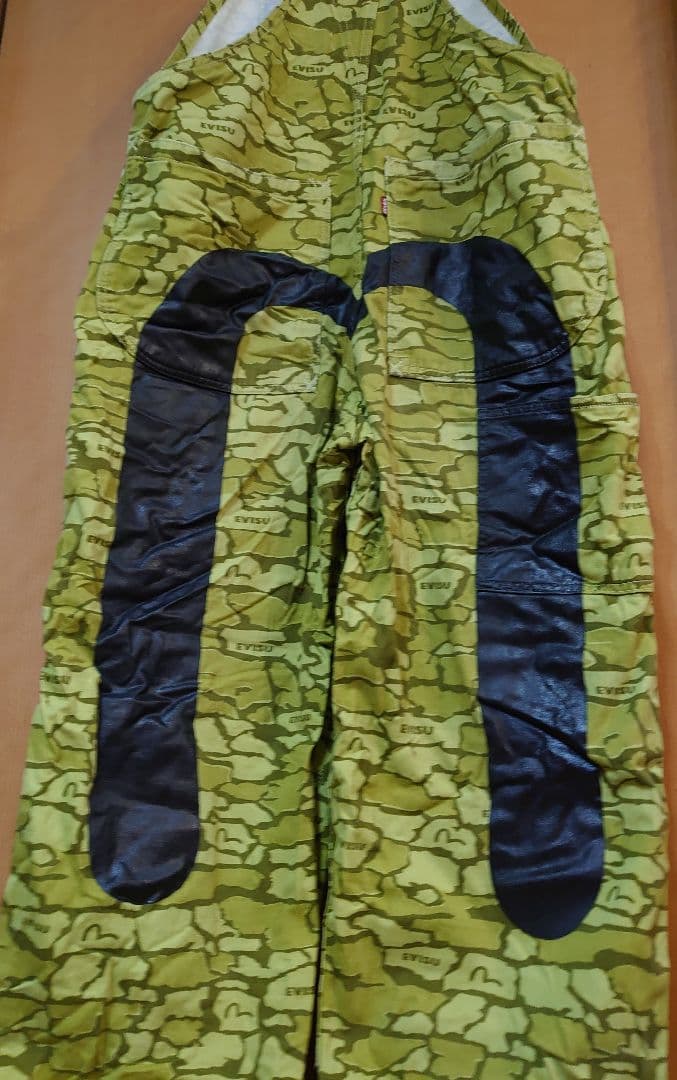 稀少 エヴィス EVISU オーバーオール 上野店限定 パンダ 32インチ