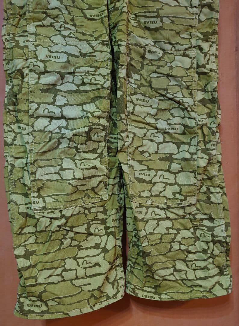 稀少 エヴィス EVISU オーバーオール 上野店限定 パンダ 32インチ