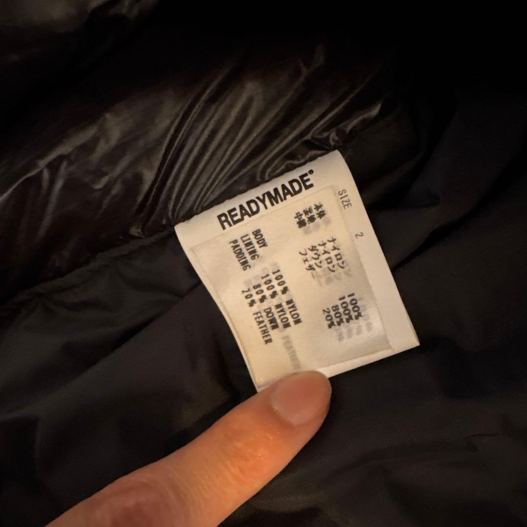 サ*ン様 再値下げ！！READYMADE ブラック ダウンベスト