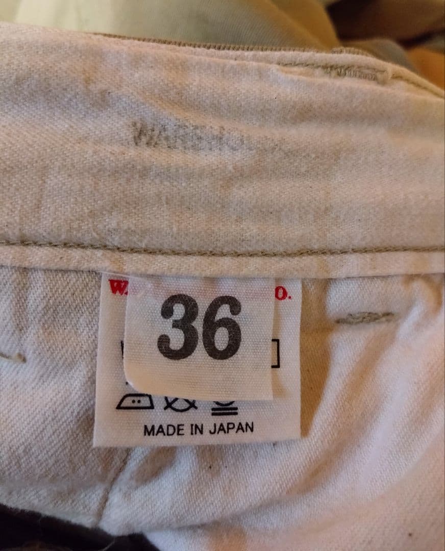 ウエアハウス w36 M41 ミリタリーチノ チノパン Lot.1216