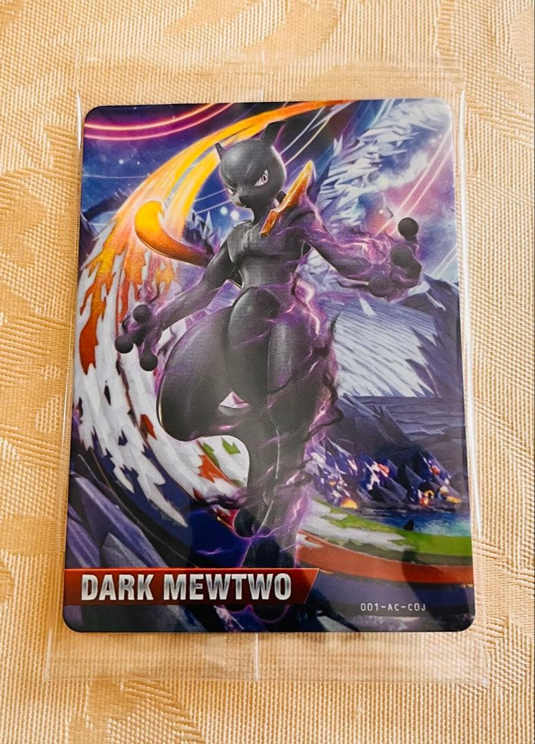 【未開封】ダークミュウツー amiibo ポッ拳カード