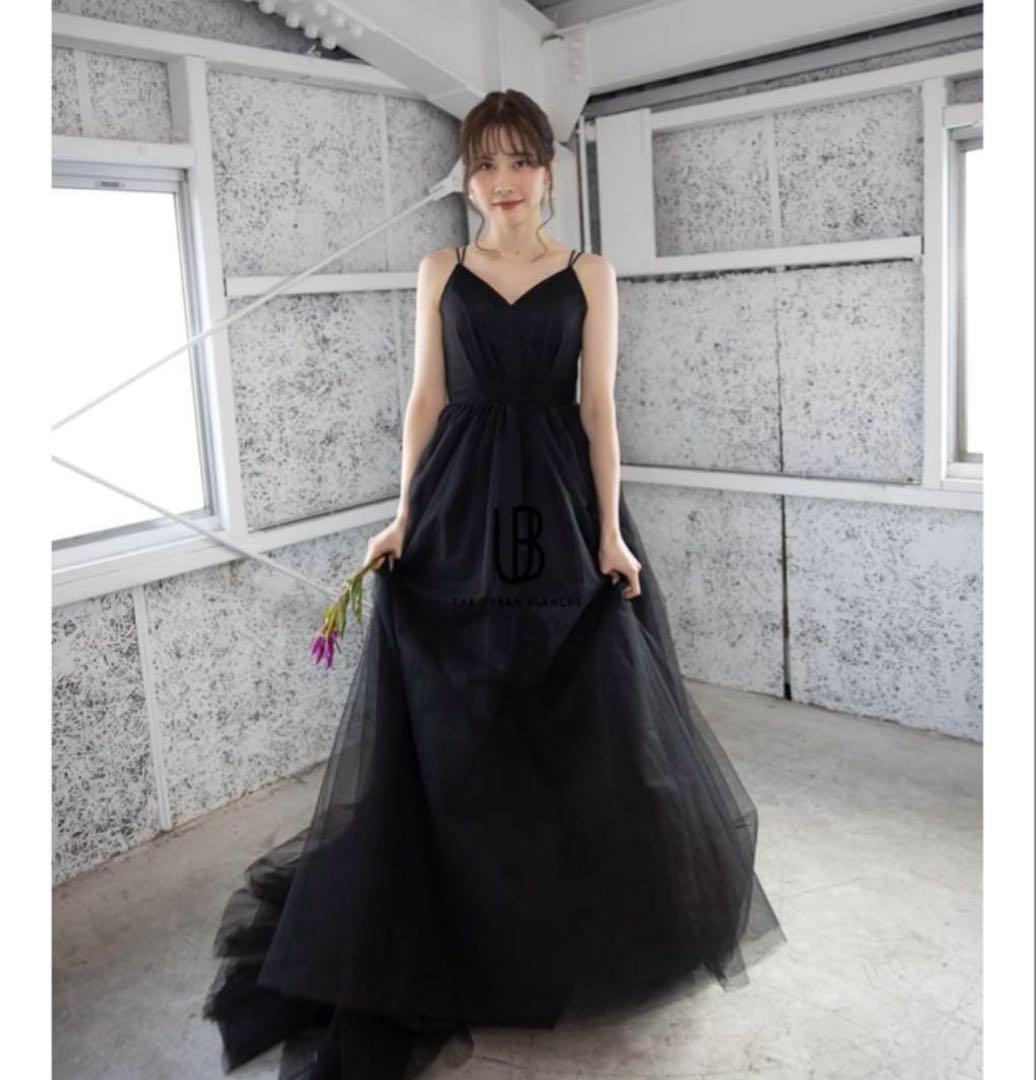 THE URBAN BLANCHEブラックドレスブライダル　アーバンブランシュ黒