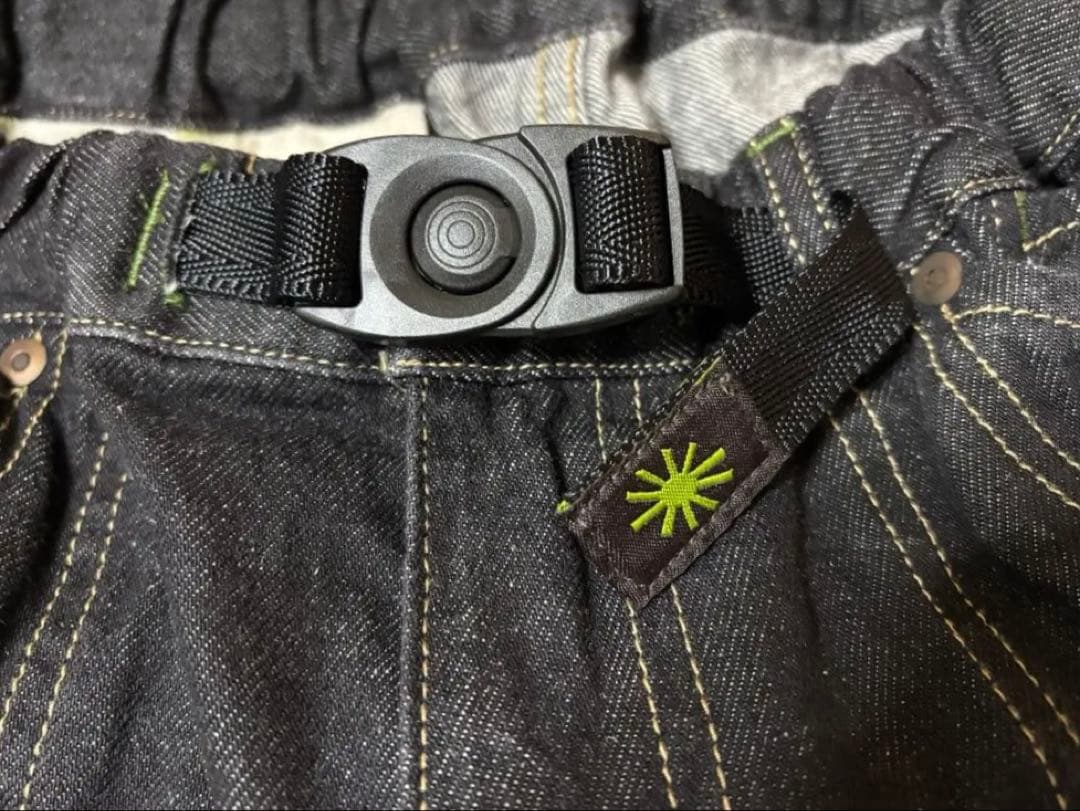 GO HEMP TRAVELER EASY PANTS ブラック　Mサイズデニム