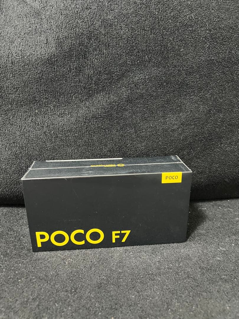【新品未開封】POCO F7 ブラック 12/512 Gobal版