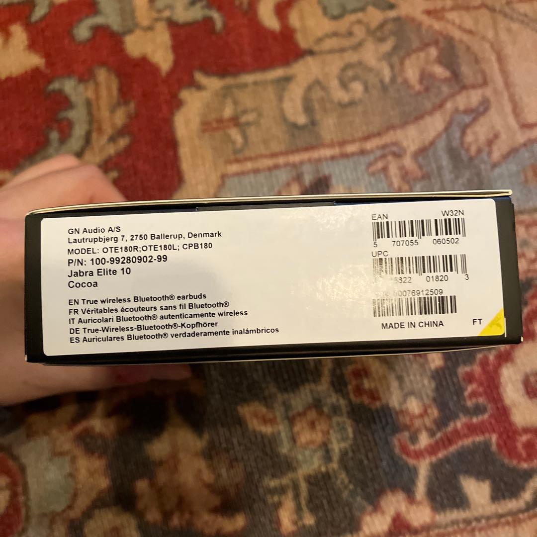 Jabra Elite 10 ワイヤレスイヤホン ココア 箱付き　付属品全てあり