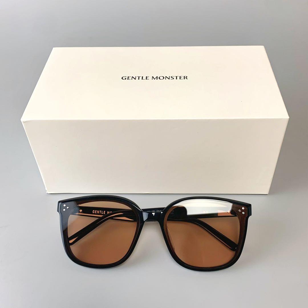 GENTLE MONSTER ブラックブラウンサングラス BY