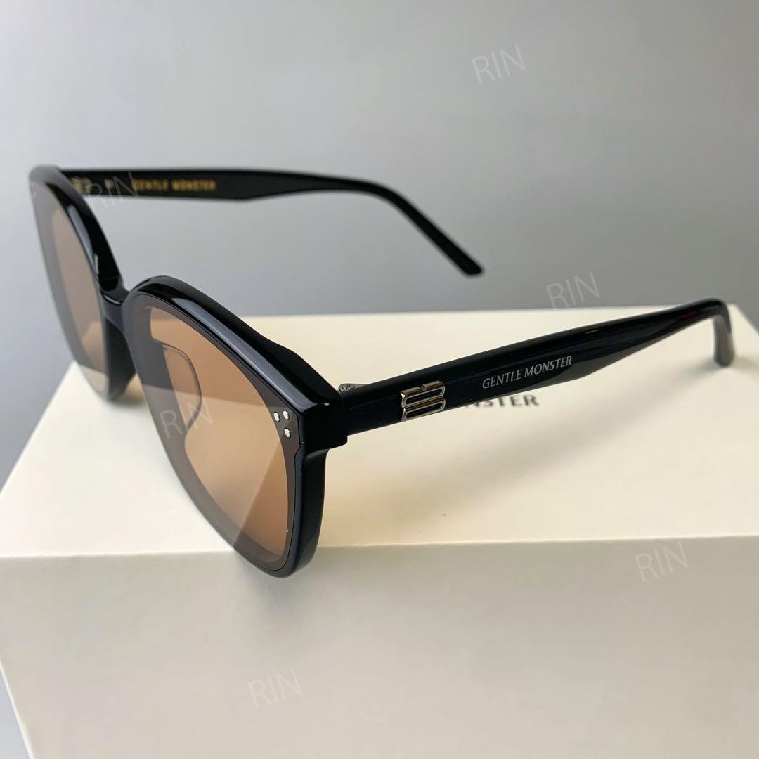 GENTLE MONSTER ブラックブラウンサングラス BY