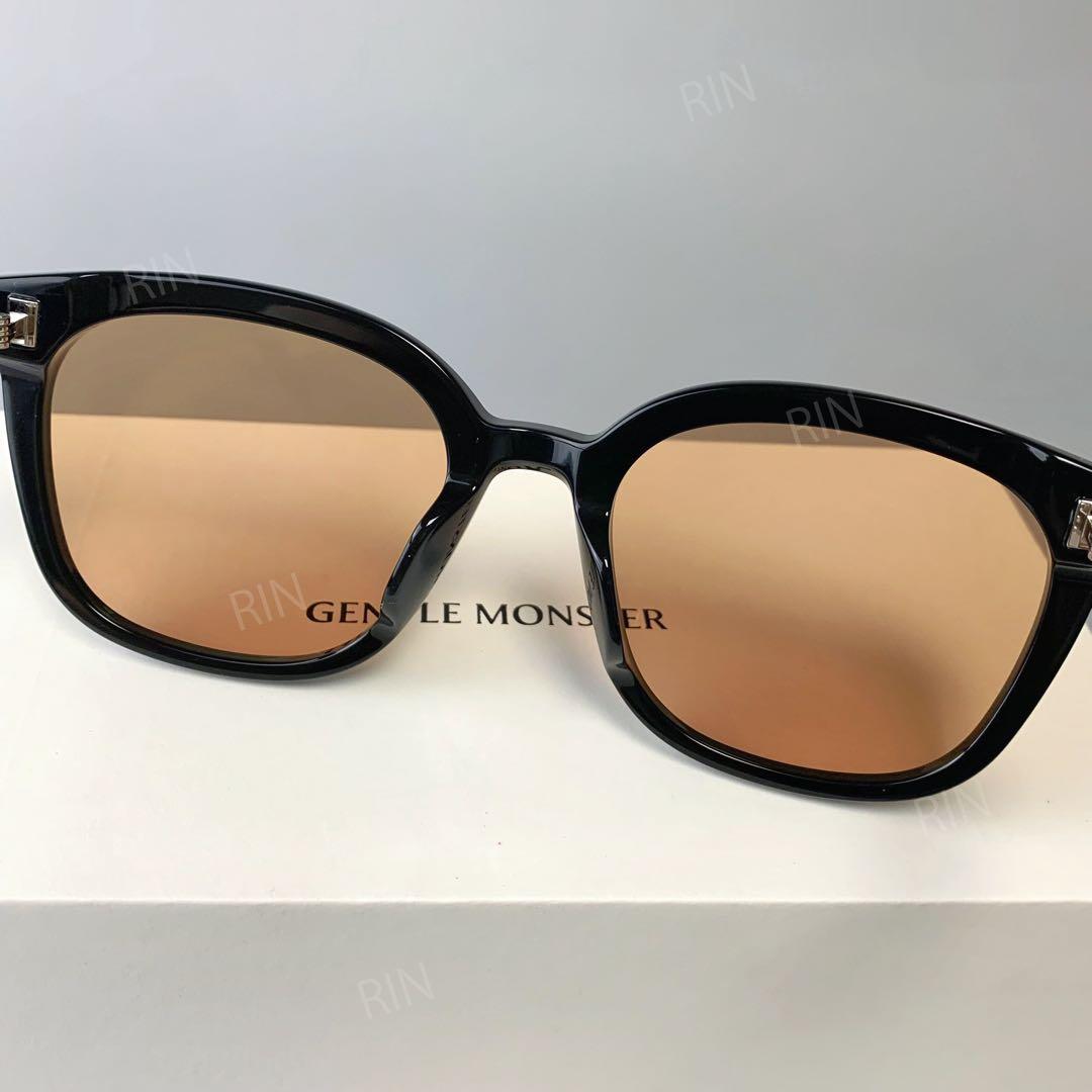 GENTLE MONSTER ブラックブラウンサングラス BY
