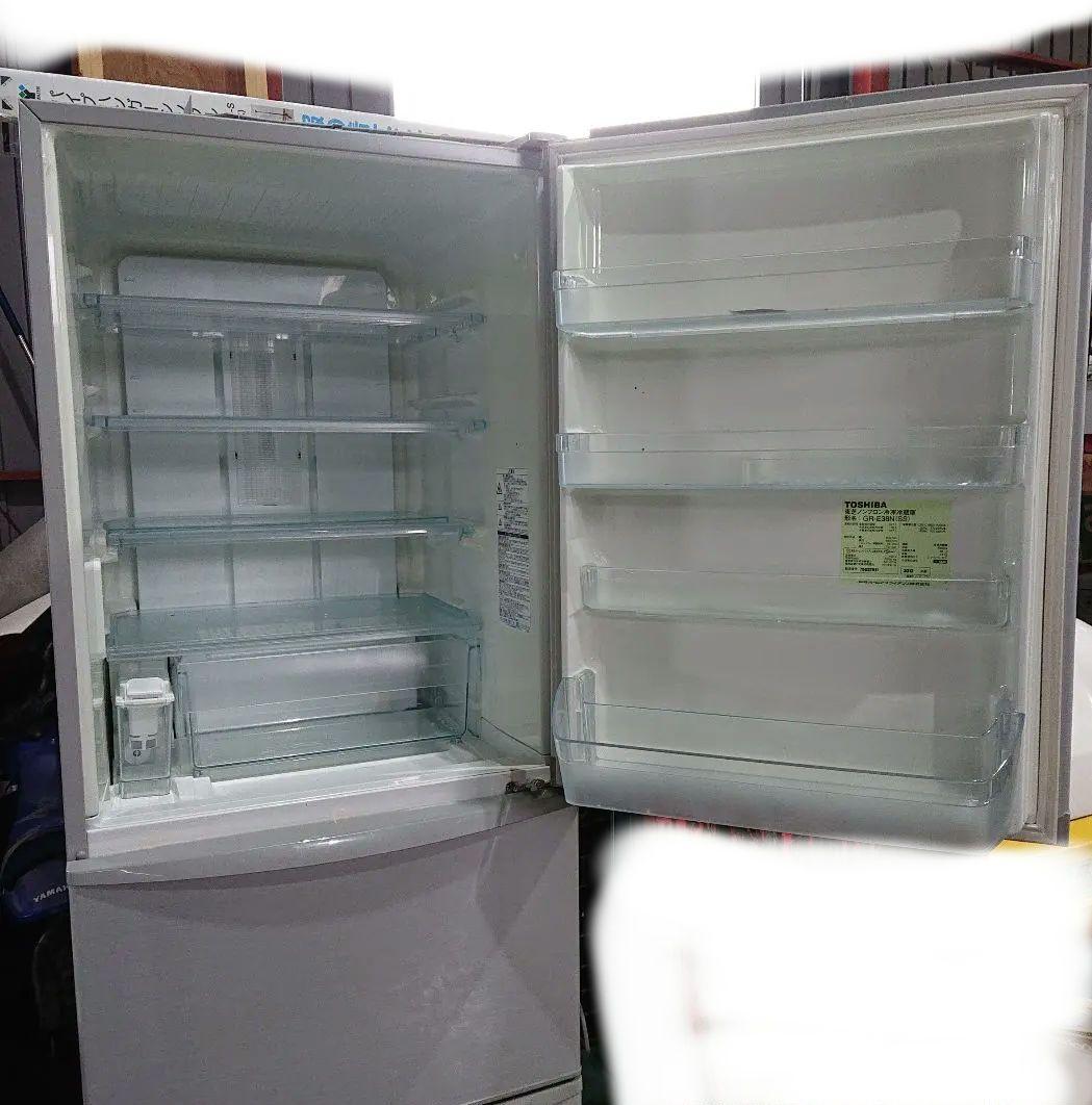 TOSHIBA GR-E38N(SS) 冷蔵庫 375L 2013年製