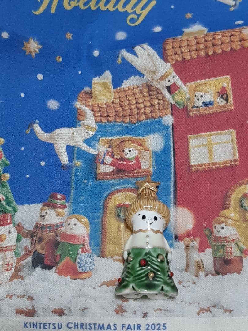 うえのえみさん　ハルカス╋積奏コラボ2025限定ちび人形‼️エコバッグ付