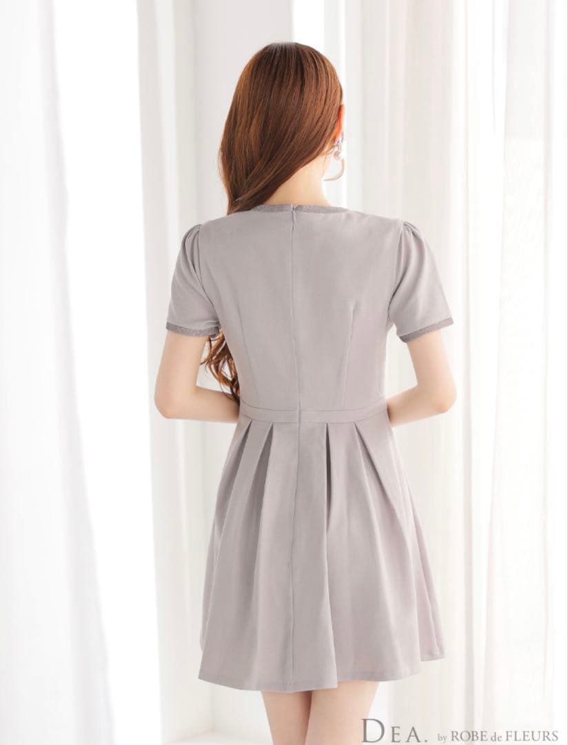 DEA. ミニドレス キャバドレス 半袖 フレア