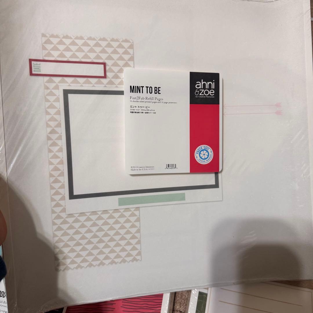 クリエイティブメモリーズ creativememories F2F台紙 4パック