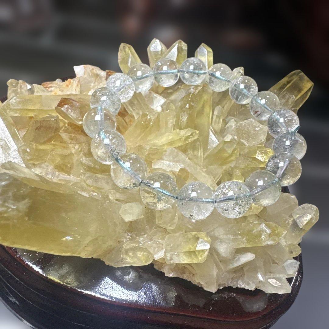 【高品質】天然シトリンクラスター 台座付 おまけ付