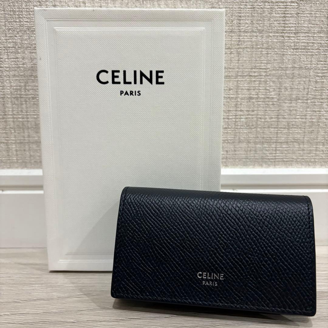 CELINE キーケース グレインドカーフスキン