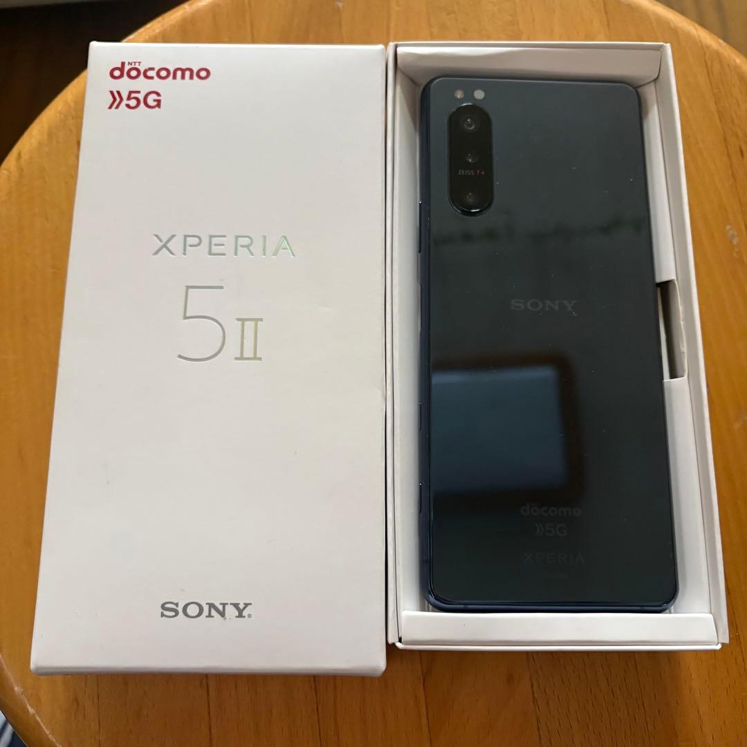 Xperia 5 Ⅱ SIMフリー so-52a 液晶縦線あり