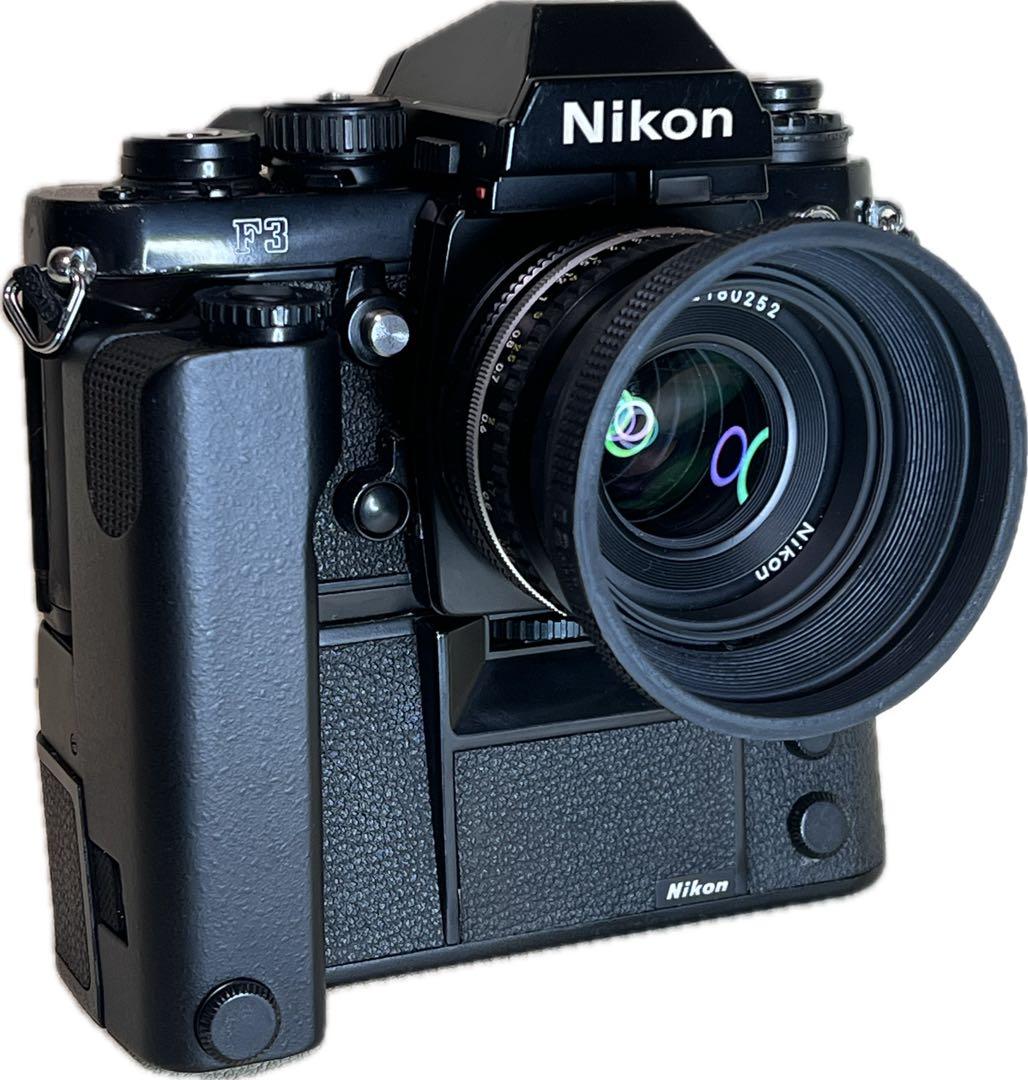 Nikon F3アイレベル+MD-4+NIKKOR50mm 1:1.8パンケーキ