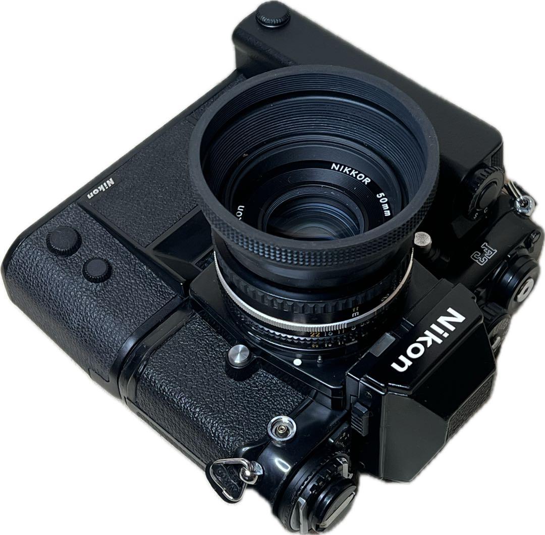 Nikon F3アイレベル+MD-4+NIKKOR50mm 1:1.8パンケーキ