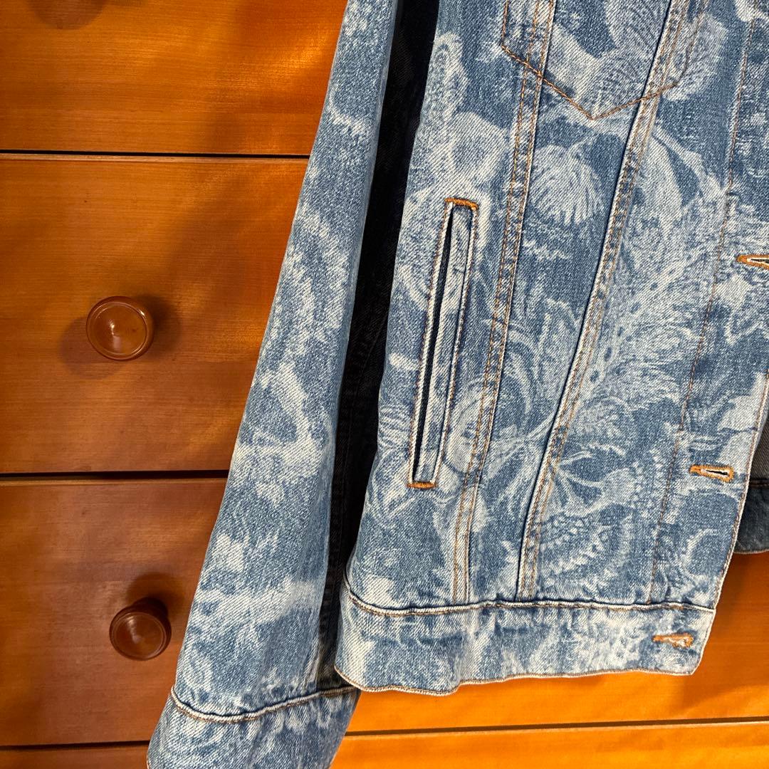 ETRO 花柄デニムジャケット 46