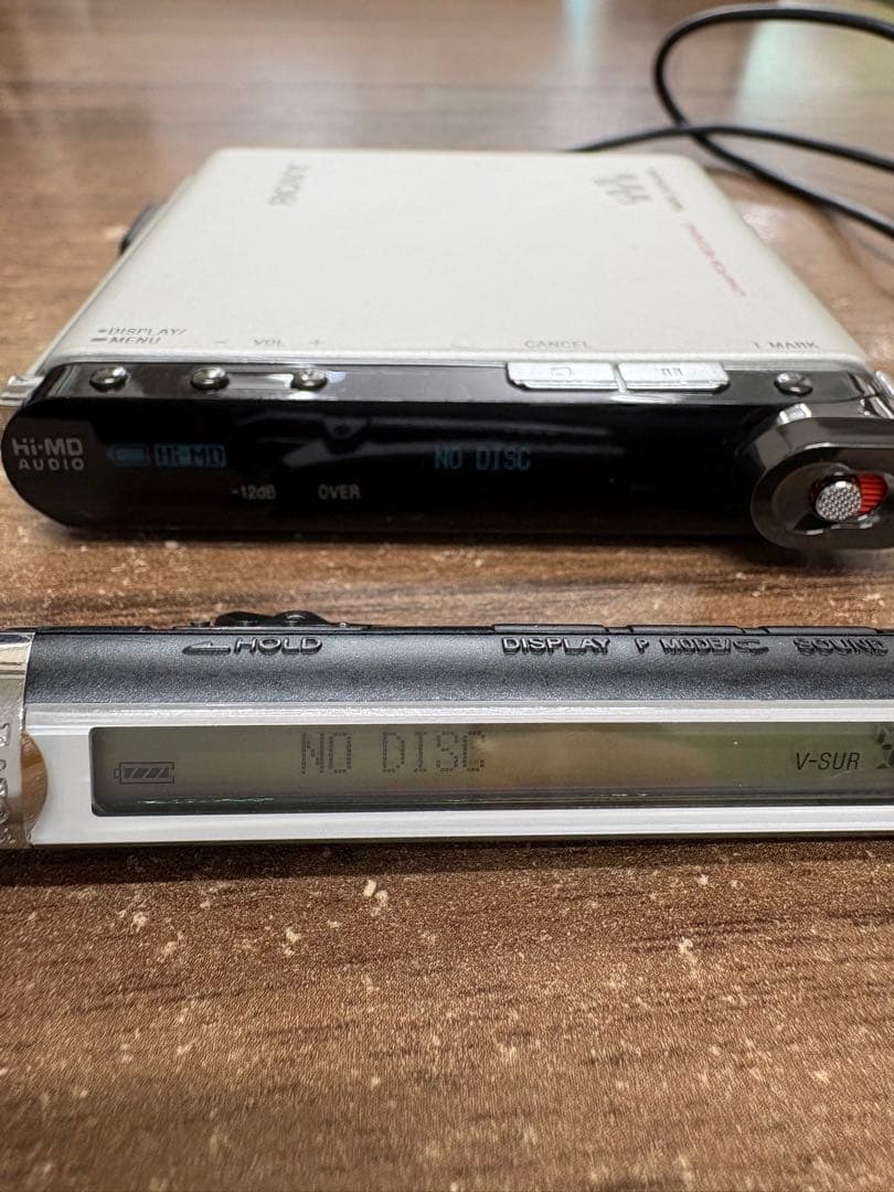SONY ポータブルMDレコーダー