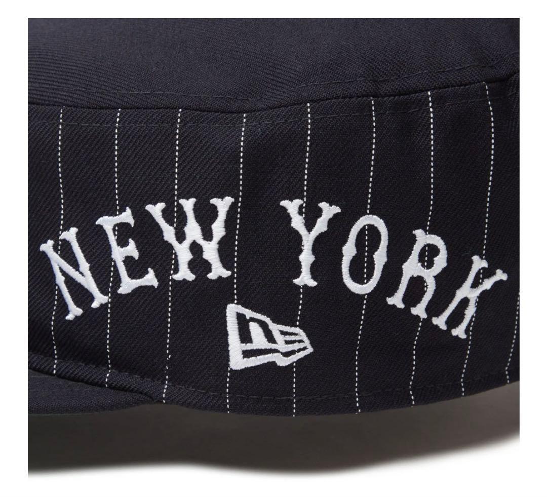 New York Yankees Pillbox キャップMLBキャップ　黒
