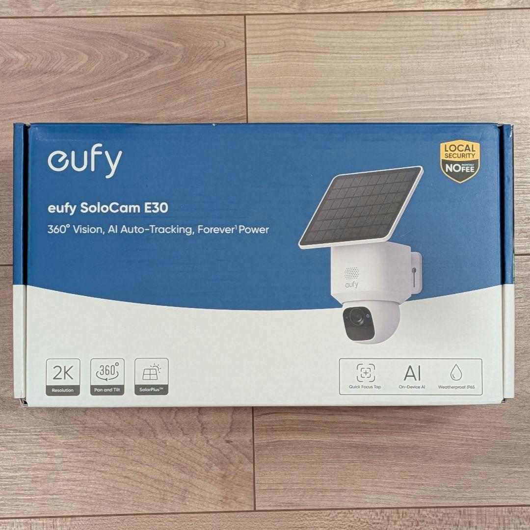 Anker eufy SoloCam E30 2K 防犯カメラ　取付金具付き