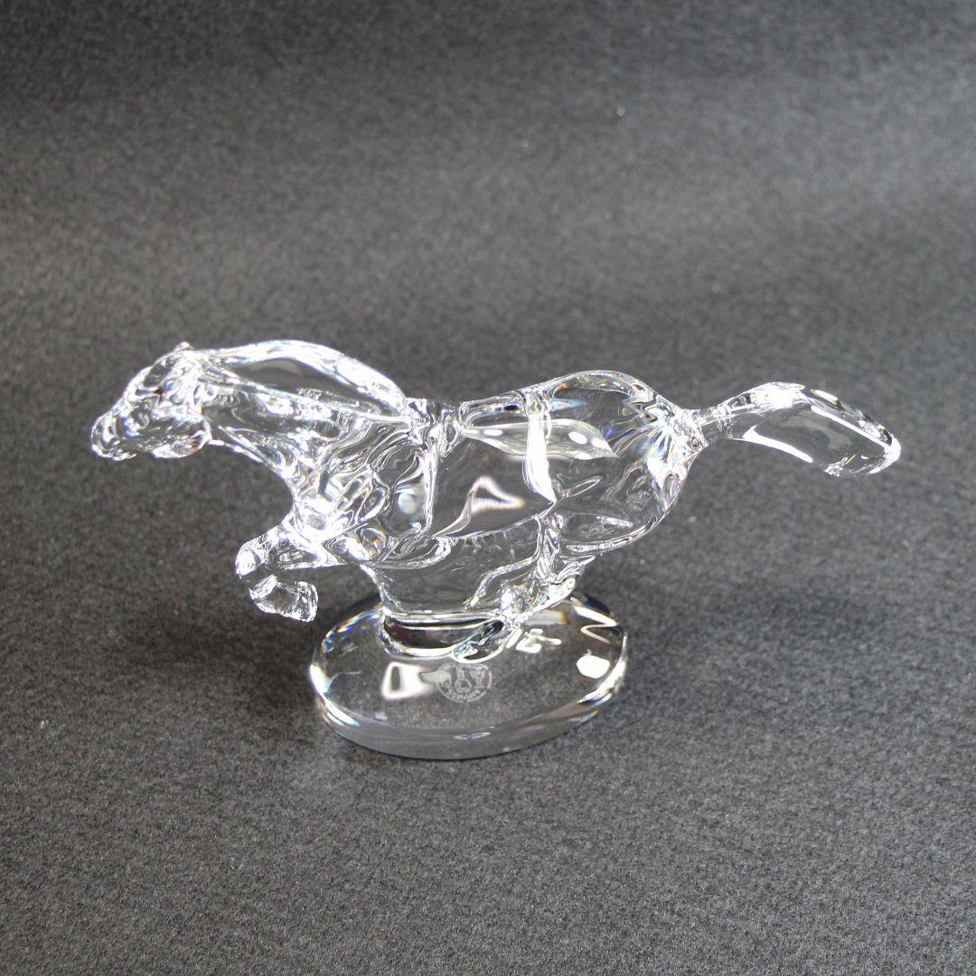 バカラ　クリスタル　干支　午