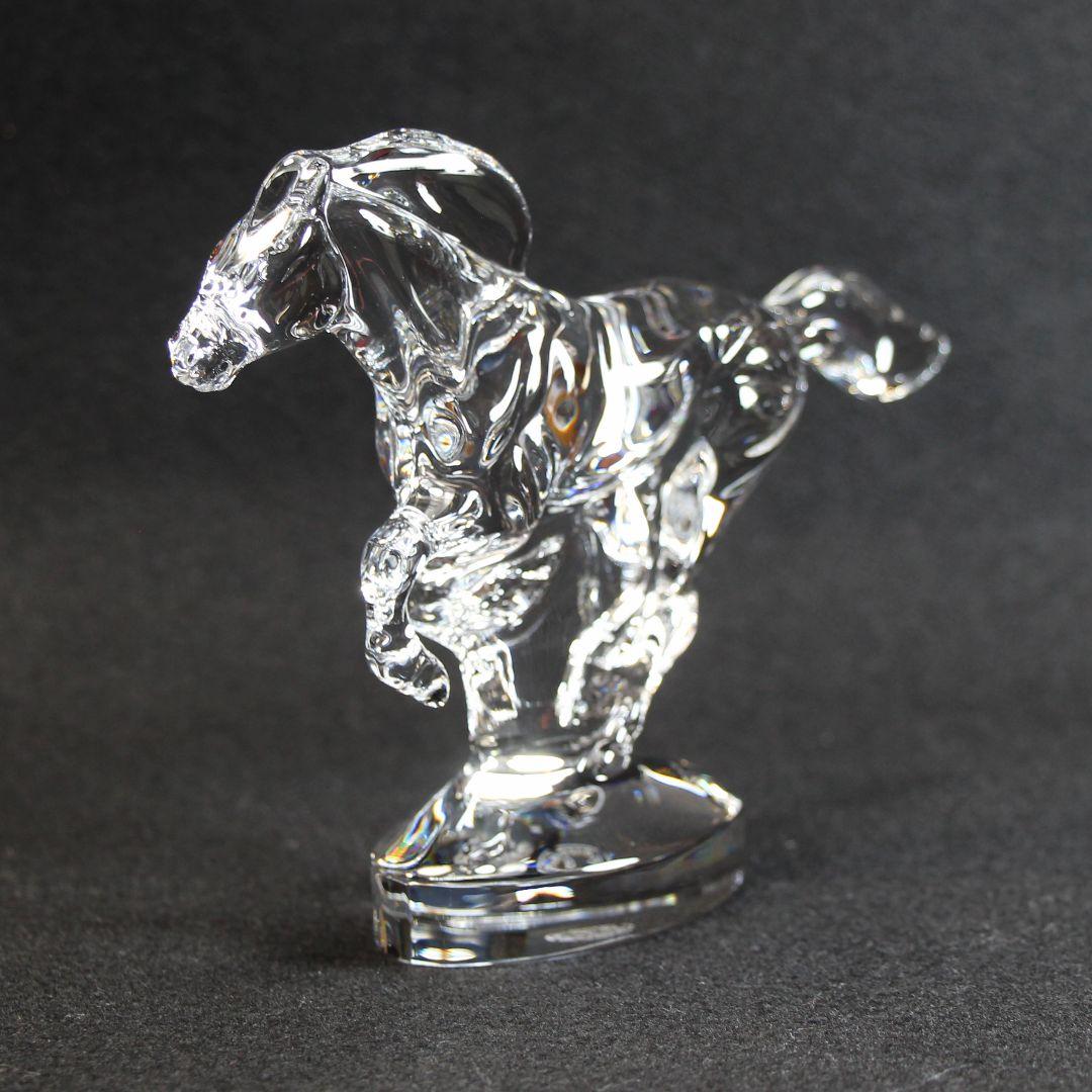 バカラ　クリスタル　干支　午