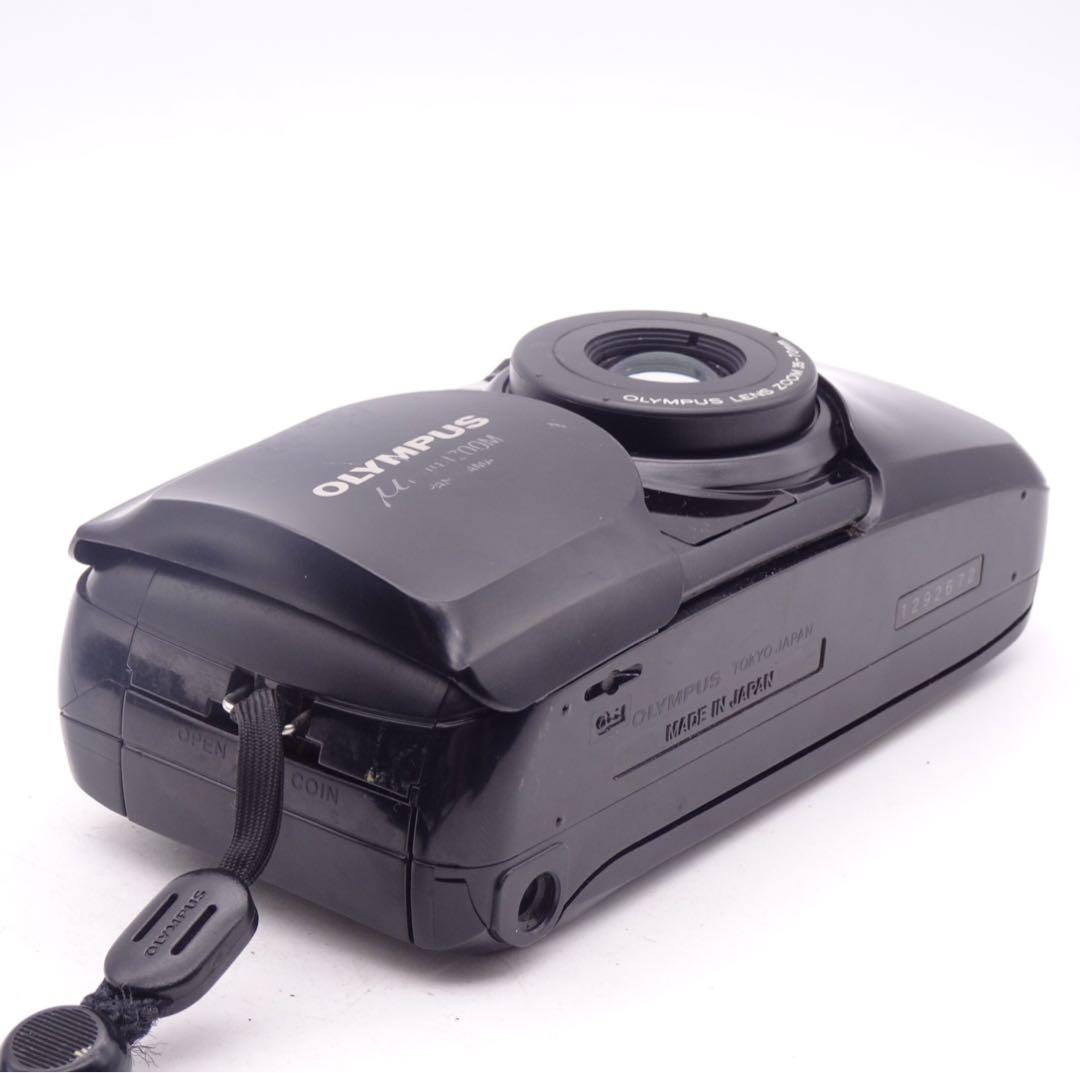 【動作確認済】 OLYMPUS μ mju zoom コンパクトフィルムカメラ
