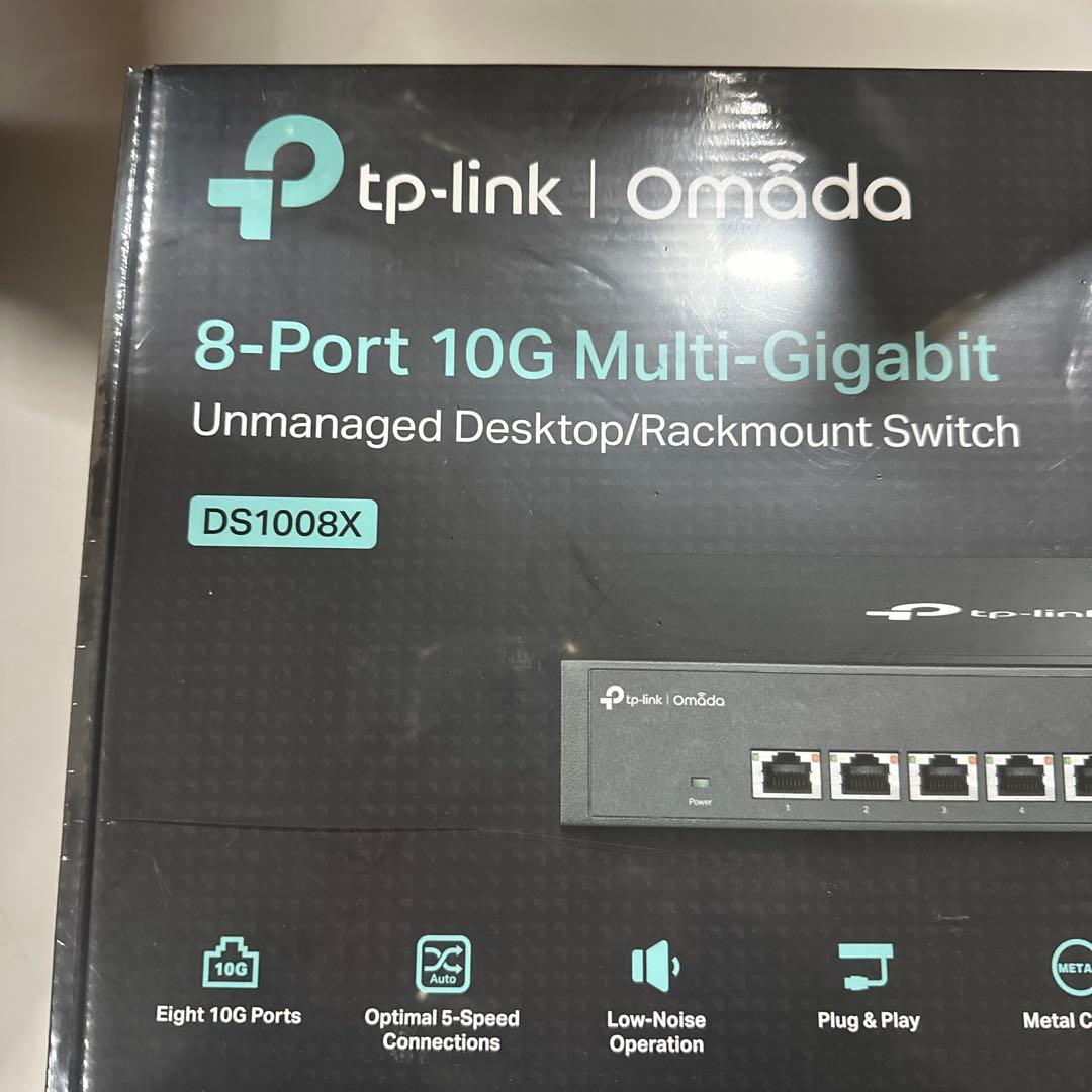 ルーター・ネットワーク機器 TP-Link Omada 8-Port 10G Switch DS1008X