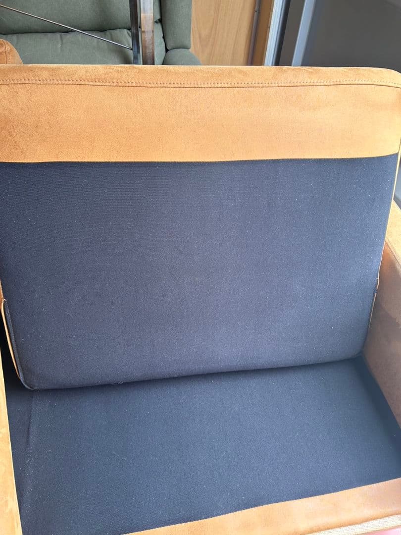 CRASH GATE レザーテックス フリート キャメル 3シーターソファ