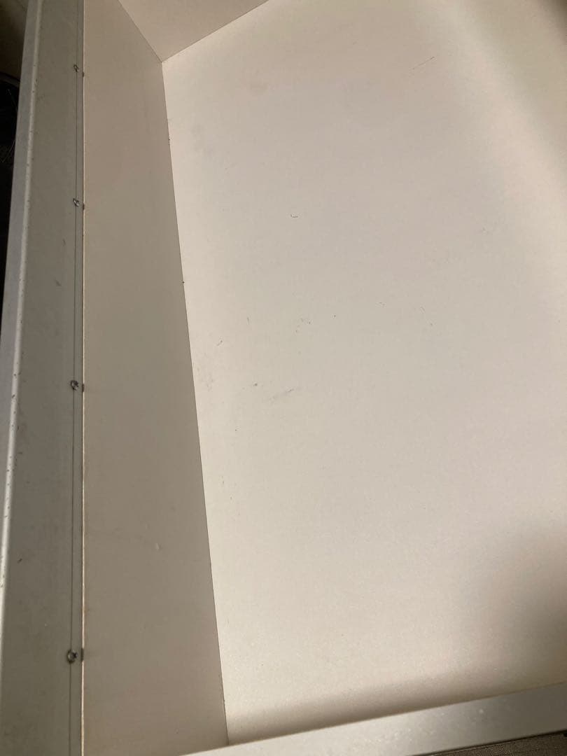 ニトリ　キッチン　カウンター　ボード　白　食器棚　収納　インテリア　引き出し